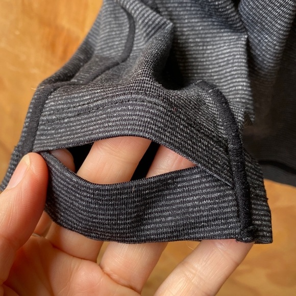 Prana Quarter Zip Breaker charcoal Gray Hooded sweatshirt - Picture 7 of 11